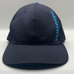 Volkswagen Embroidered Cap Navy & Aqua